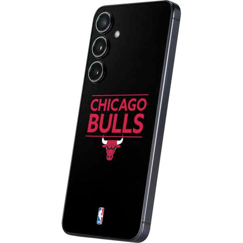 NBA Chicago Bulls Standard - Black Galaxy S24 Plus Skin