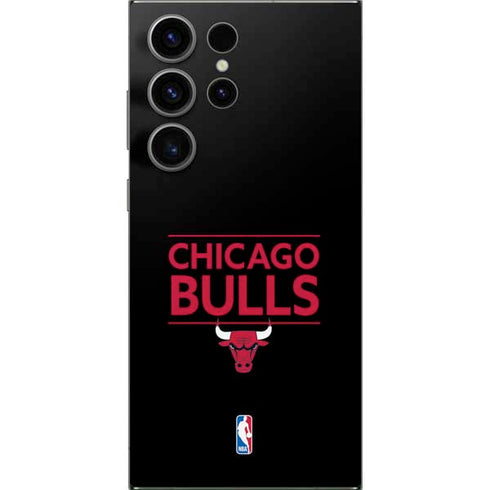NBA Chicago Bulls Standard - Black Galaxy S24 Ultra Skin