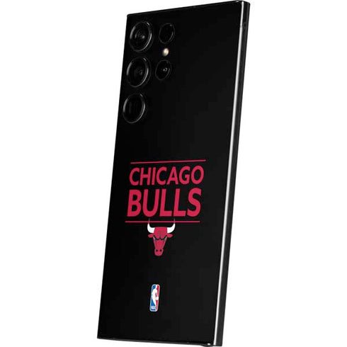 NBA Chicago Bulls Standard - Black Galaxy S25 Ultra Skin