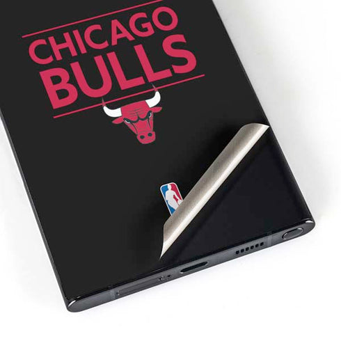 NBA Chicago Bulls Standard - Black Galaxy S24 Ultra Skin