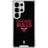 NBA Chicago Bulls Standard - Black Galaxy S25 Ultra Clear Case