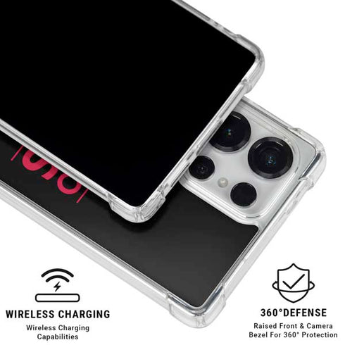 NBA Chicago Bulls Standard - Black Galaxy S25 Ultra Clear Case