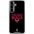 NBA Chicago Bulls Standard - Black Galaxy S26 Plus Clear Case