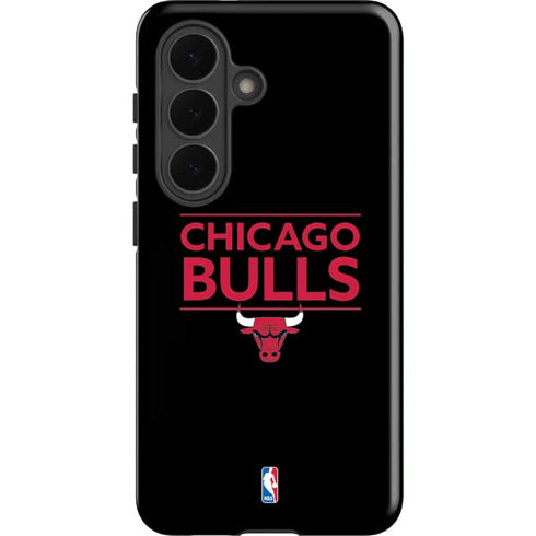 NBA Chicago Bulls Standard - Black Galaxy S26 Plus Impact Case