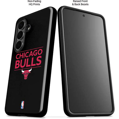NBA Chicago Bulls Standard - Black Galaxy S26 Plus Impact Case
