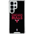 NBA Chicago Bulls Standard - Black Galaxy S26 Ultra Clear Case