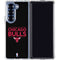 NBA Chicago Bulls Standard - Black Galaxy Z Fold6 Clear Case