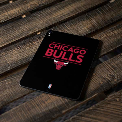 NBA Chicago Bulls Standard - Black Apple iPad Pro Skin