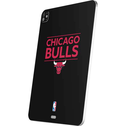 NBA Chicago Bulls Standard - Black iPad Pro 13in M4 (2024) Skin