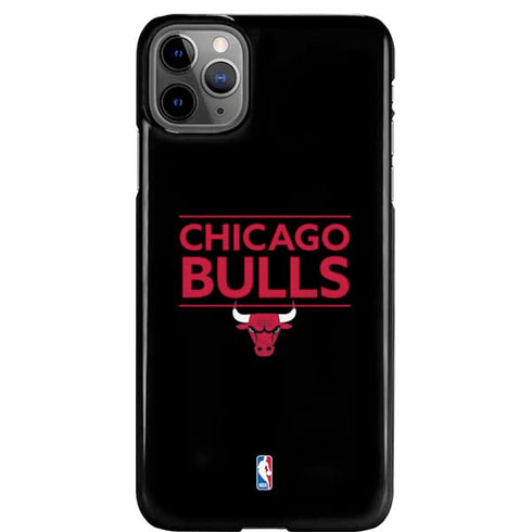 NBA Chicago Bulls Standard - Black iPhone Cases