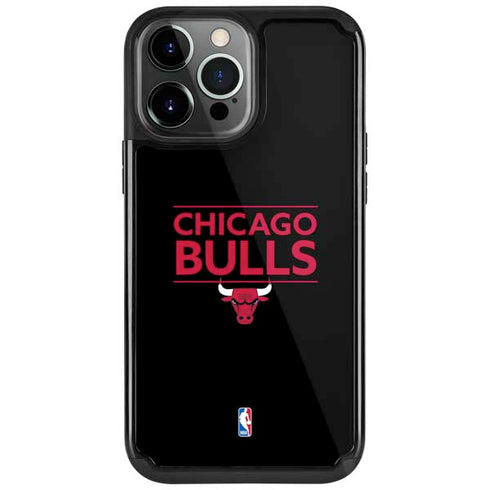 NBA Chicago Bulls Standard - Black iPhone Cases