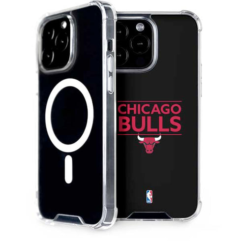 NBA Chicago Bulls Standard - Black iPhone Cases