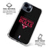 NBA Chicago Bulls Standard - Black iPhone 15 Clear Case