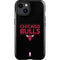 NBA Chicago Bulls Standard - Black iPhone 15 Impact Case