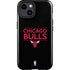 NBA Chicago Bulls Standard - Black iPhone 15 Impact Case