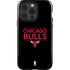 NBA Chicago Bulls Standard - Black iPhone 15 Pro Impact Case