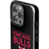 NBA Chicago Bulls Standard - Black iPhone 15 Pro Impact Case