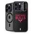 NBA Chicago Bulls Standard - Black iPhone 15 Pro Kickstand Case