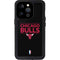 NBA Chicago Bulls Standard - Black iPhone 15 Pro Waterproof Case