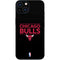 NBA Chicago Bulls Standard - Black iPhone 15 Skin