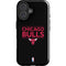 NBA Chicago Bulls Standard - Black iPhone 16 Impact Case