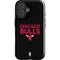 NBA Chicago Bulls Standard - Black iPhone 16 Plus Impact Case