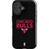 NBA Chicago Bulls Standard - Black iPhone 16 Plus Impact Case