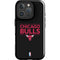 NBA Chicago Bulls Standard - Black iPhone 16 Pro Impact Case