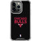 NBA Chicago Bulls Standard - Black iPhone 16 Pro Max Clear Case