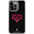 NBA Chicago Bulls Standard - Black iPhone 16 Pro Max Clear Case