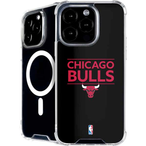 NBA Chicago Bulls Standard - Black iPhone 16 Pro Max MagSafe Case