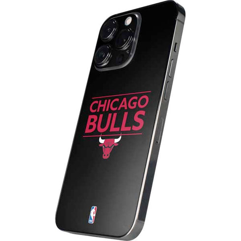 NBA Chicago Bulls Standard - Black iPhone 16 Pro Max Skin