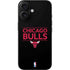 NBA Chicago Bulls Standard - Black iPhone 16 Skin