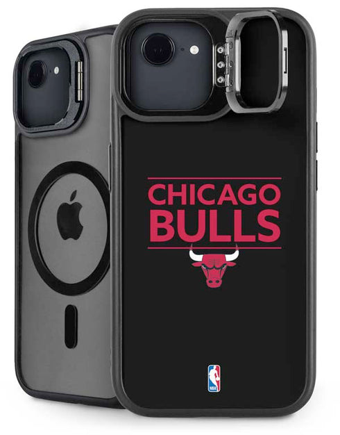 NBA Chicago Bulls Standard - Black iPhone 16e Kickstand Case