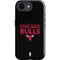 NBA Chicago Bulls Standard - Black iPhone 16e Impact Case