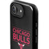 NBA Chicago Bulls Standard - Black iPhone 16e Impact Case
