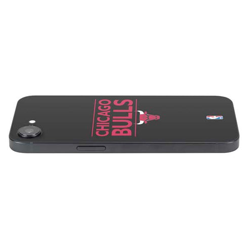 NBA Chicago Bulls Standard - Black iPhone 16e Skin