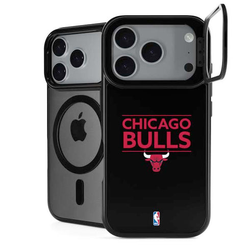 NBA Chicago Bulls Standard - Black iPhone 18 Pro Max Kickstand Case
