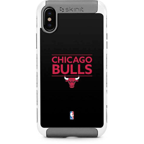 NBA Chicago Bulls Standard - Black iPhone Cases