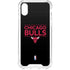 NBA Chicago Bulls Standard - Black iPhone XS Clear Case