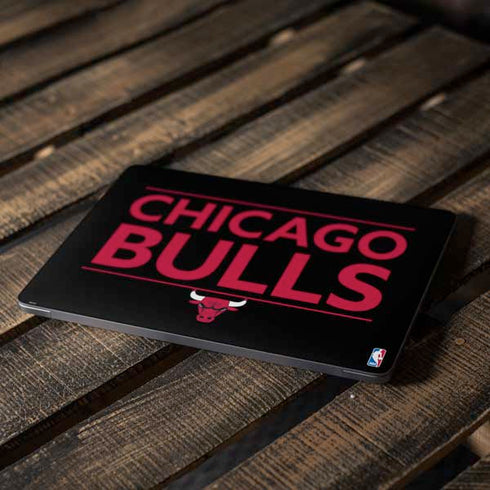 NBA Chicago Bulls Standard - Black Apple MacBook Air Skin