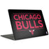 NBA Chicago Bulls Standard - Black MacBook Skins