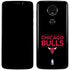 NBA Chicago Bulls Standard - Black Moto E5 Plus Skin