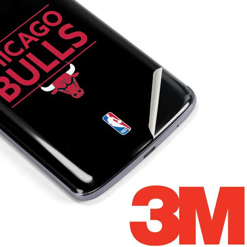 NBA Chicago Bulls Standard - Black Moto E5 Plus Skin