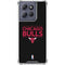 NBA Chicago Bulls Standard - Black Moto G Power 5G (2025) Clear Case