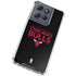 NBA Chicago Bulls Standard - Black Moto G Power 5G (2025) Clear Case