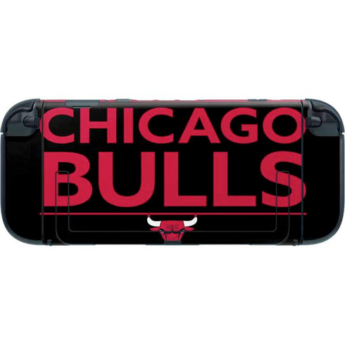 NBA Chicago Bulls Standard - Black Nintendo Switch 2 (2025) with Joy-Con Skin