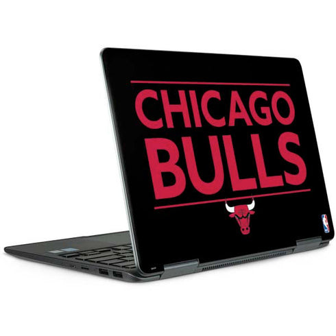 NBA Chicago Bulls Standard - Black Notebook 9 Pro 13in (2017) Skin