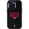 NBA Chicago Bulls Standard - Black Otterbox Defender iPhone Skin