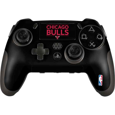 NBA Chicago Bulls Standard - Black PlayStation Scuf Vantage 2 Controller Skin